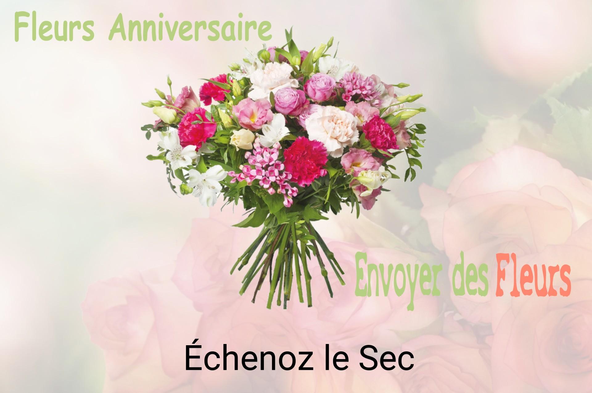 Bouquet de fleurs d’anniversaire livré à Échenoz-le-Sec